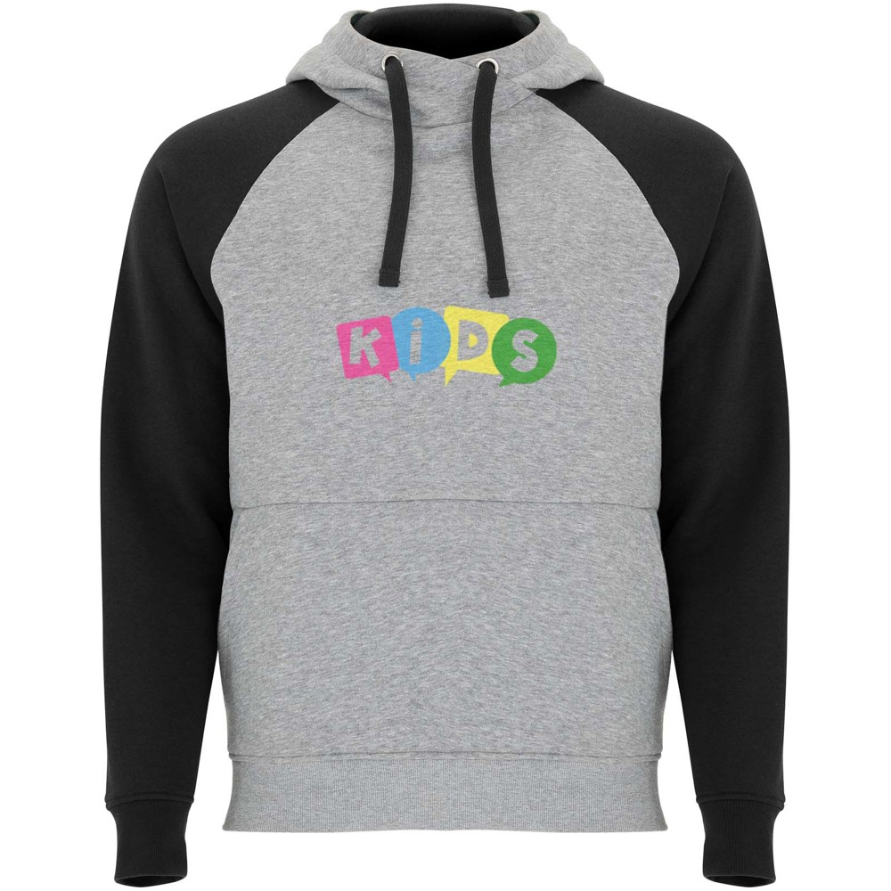 Badet 280 g/m² zweifarbiger Kapuzenpullover für Kinder
