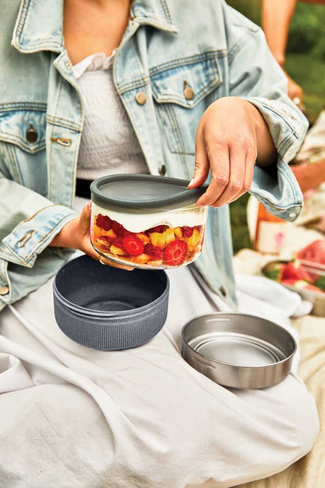 Black+Blum Glass Lunch Bowl 750ml