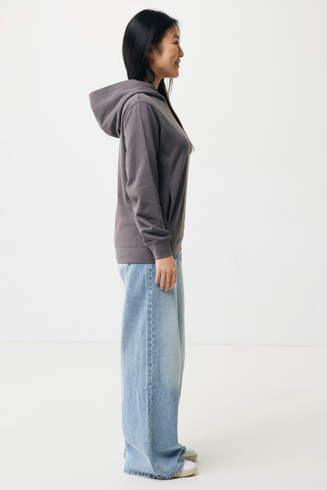 IQONIQ Yengo Hoodie mit Seitentaschen aus rec. Baumwolle