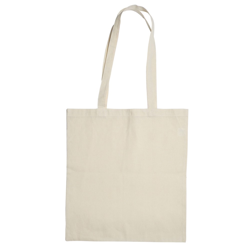 Baumwolltasche mit langen Henkeln, 140 gr/m² - Natur (Natural) / Natur
