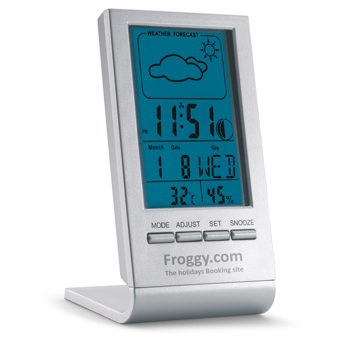 SKY - Wetterstation mit blauem LCD