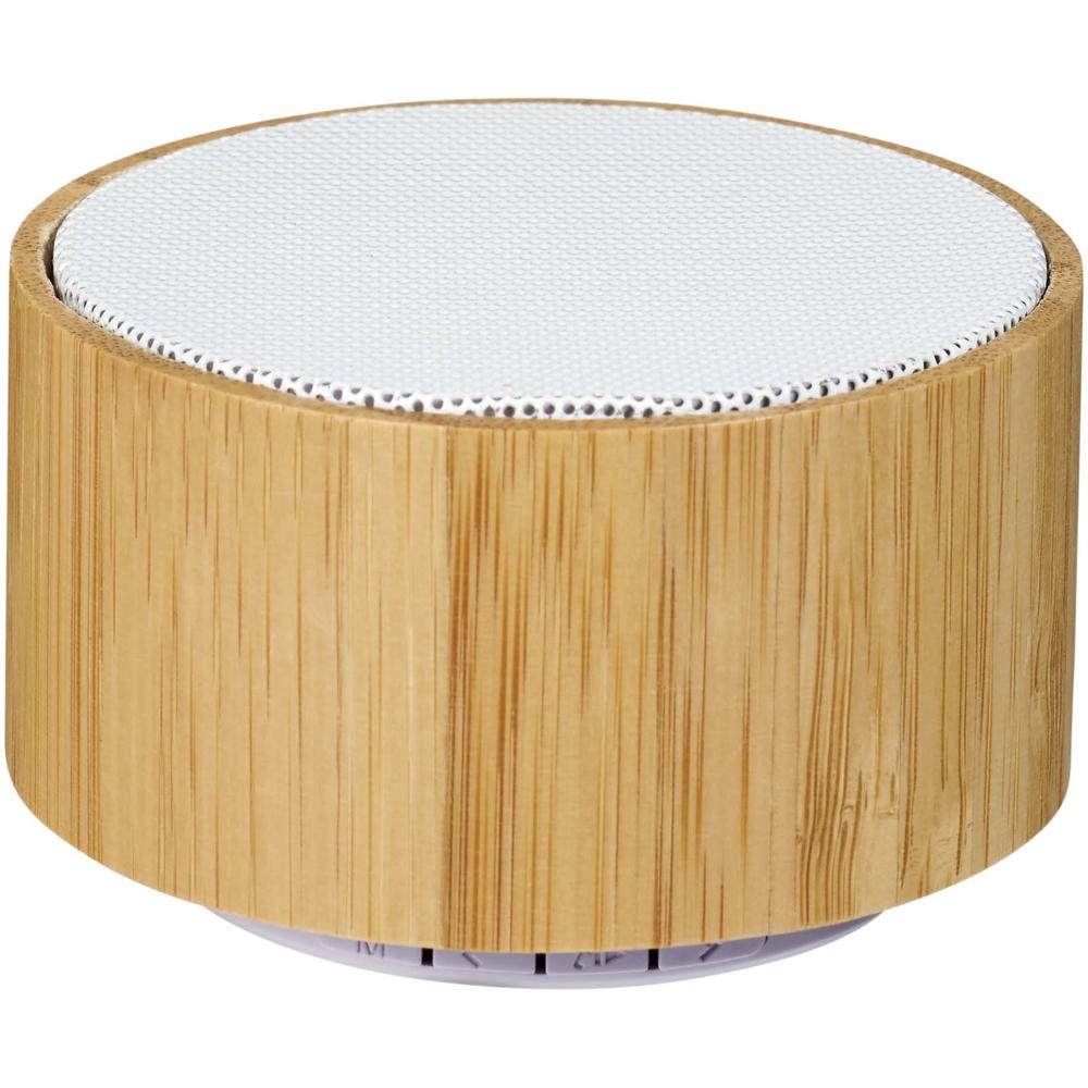 Cosmos Bluetooth® Lautsprecher aus Bambus - natur, weiss