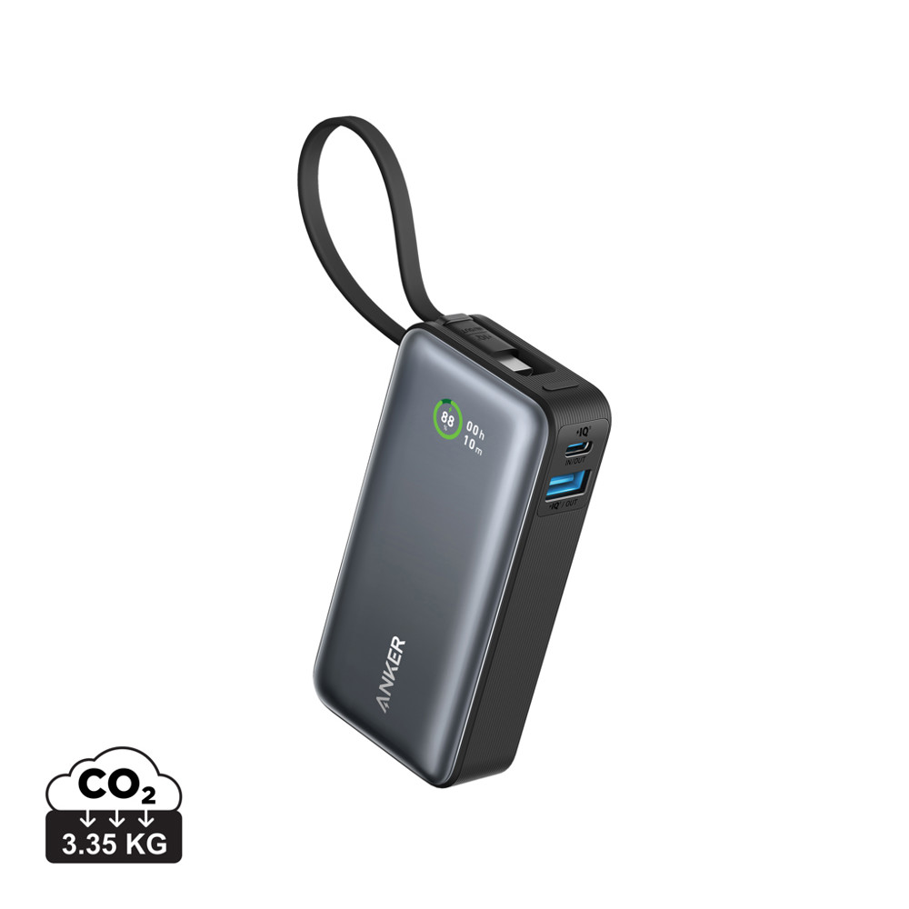 Anker Nano Powerbank 30W, mit integriertem USB-C-Kabel