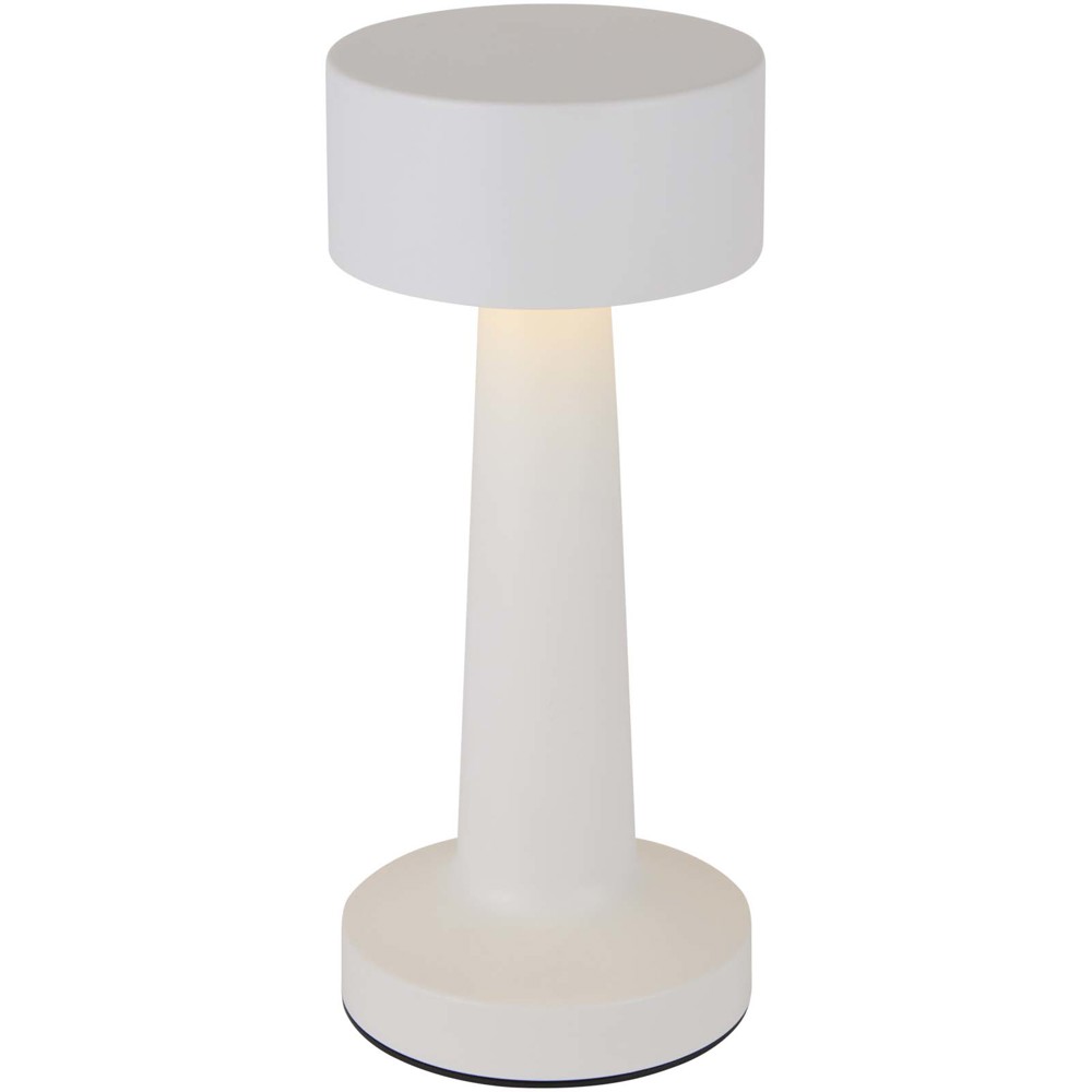 Aludra Wiederaufladbare dimmbare Tischlampe mit 3 Lichtmodi - weiss