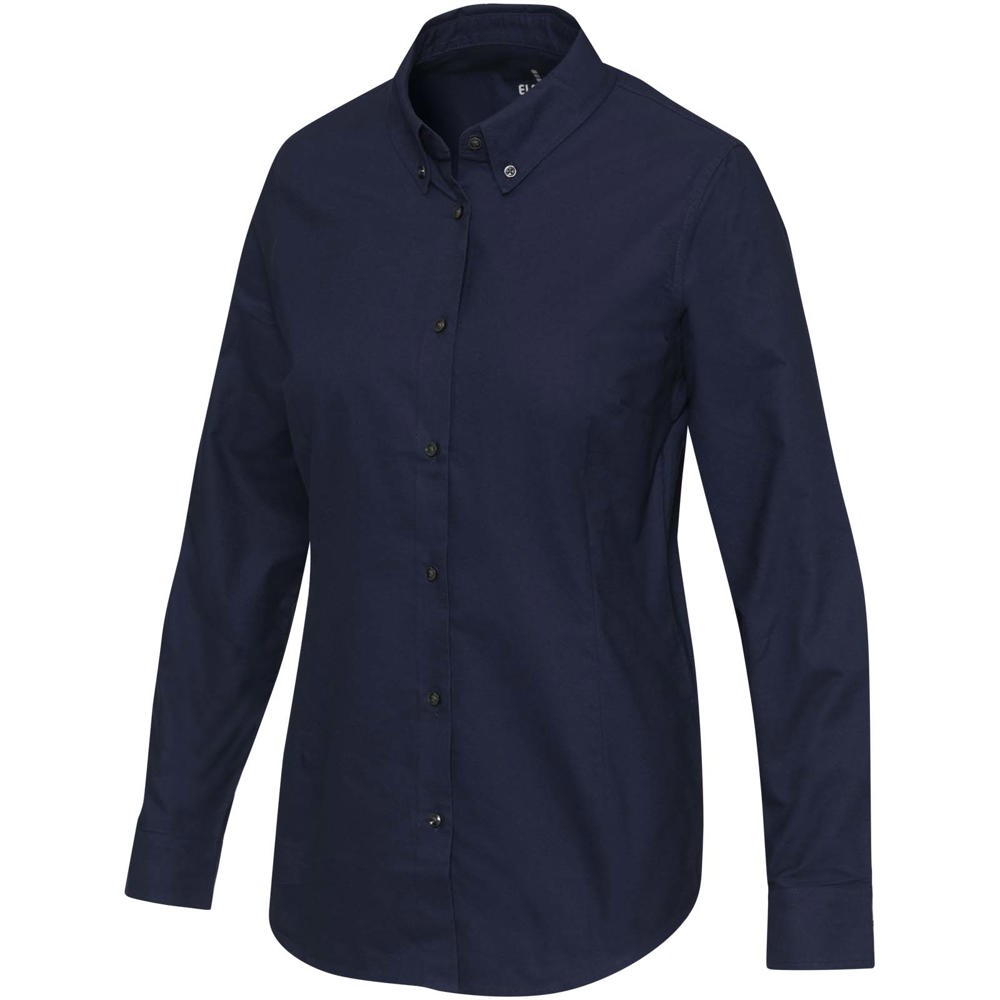 Sphene 165 g/m² Oxford Bluse - Marineblau