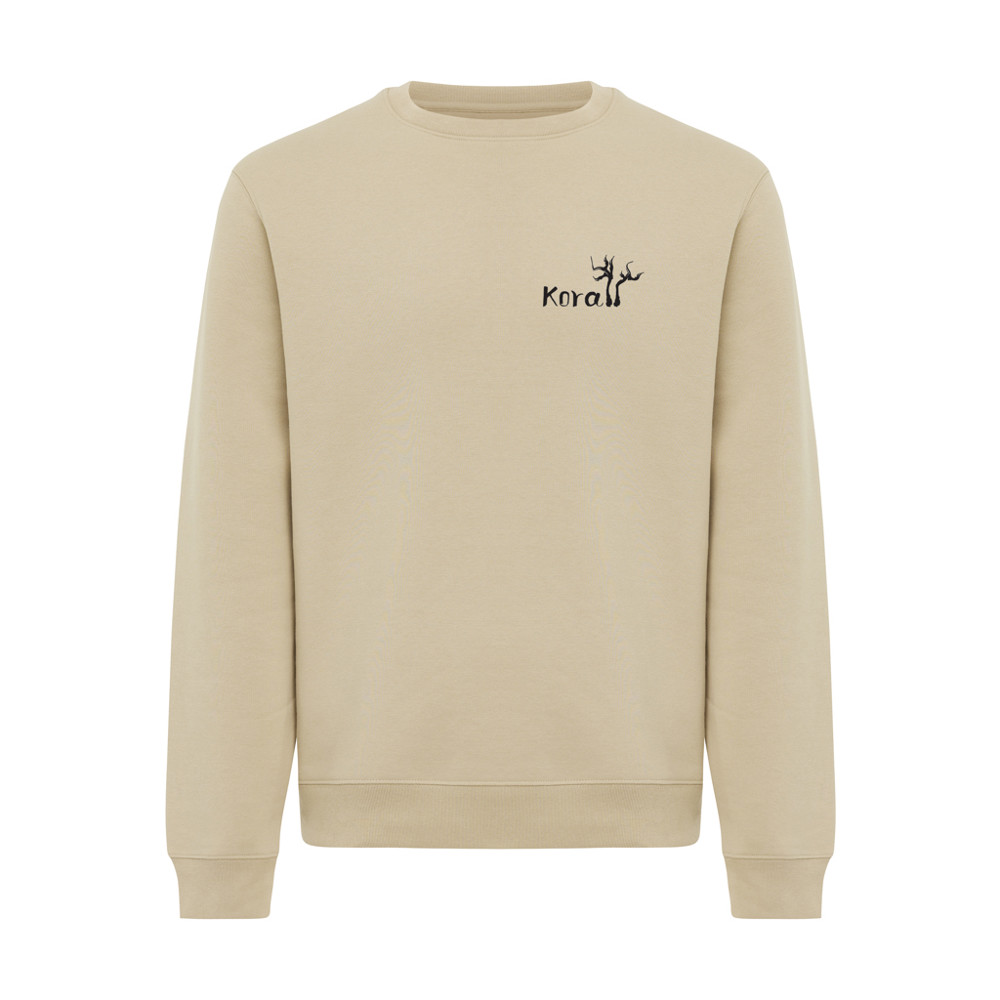 IQONIQ Torla Rundhals-Pullover aus recycelter Baumwolle