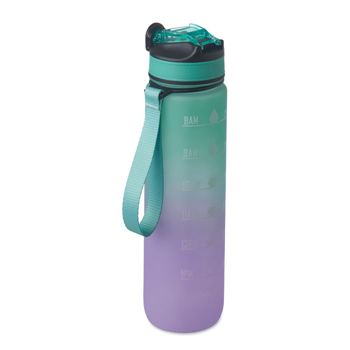 ACTIVATE - Sport-Trinkflasche RPET 1L - Türkis