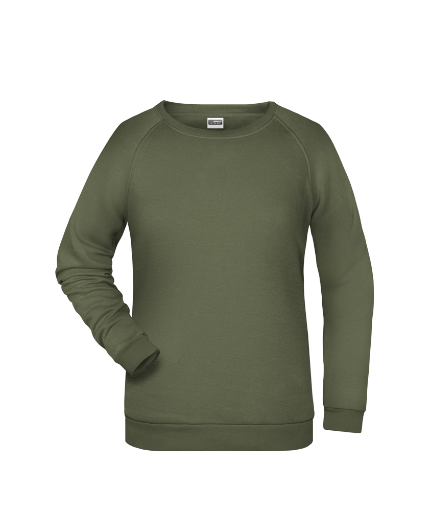 Ladies' Promo Sweat - Olive (ca. Pantone 7497C)