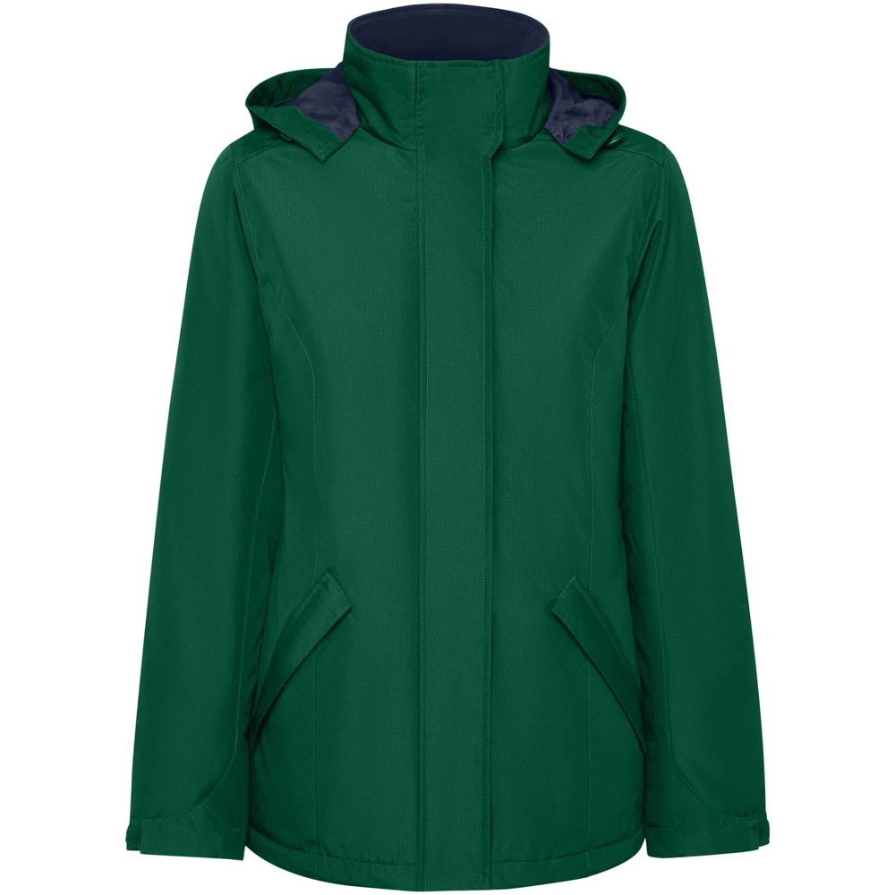 America wattierter Parka für Damen - Dunkelgrün