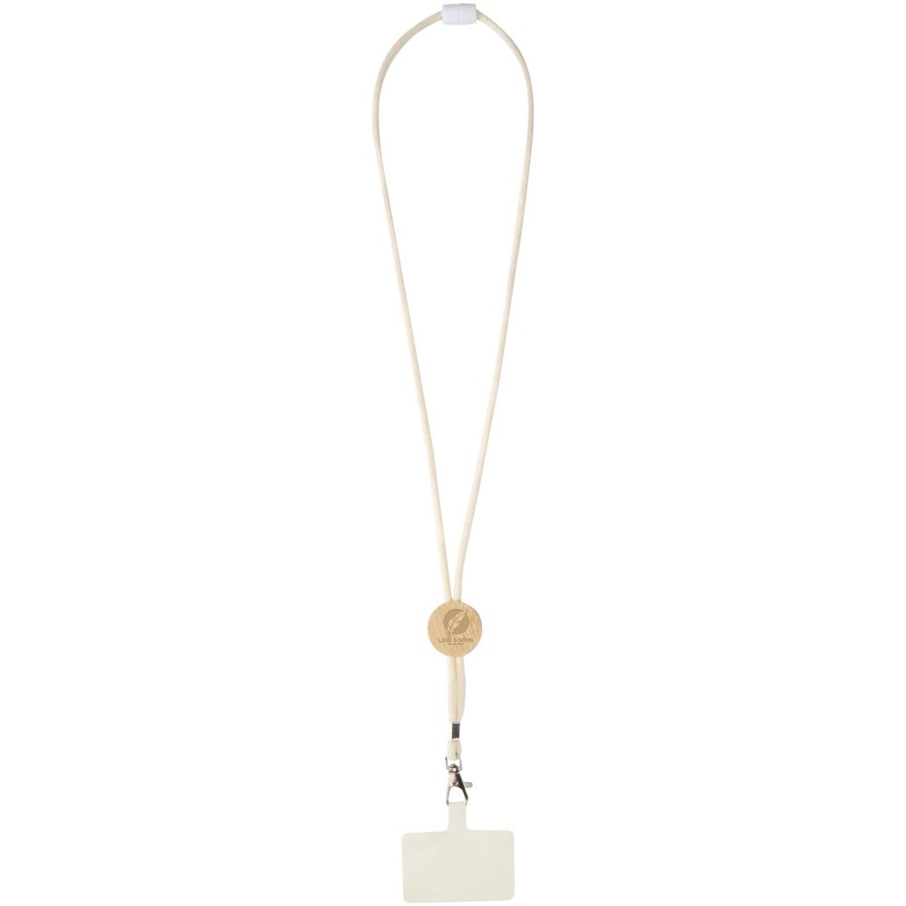 Adhab Smartphone Lanyard mit Bambusdetails
