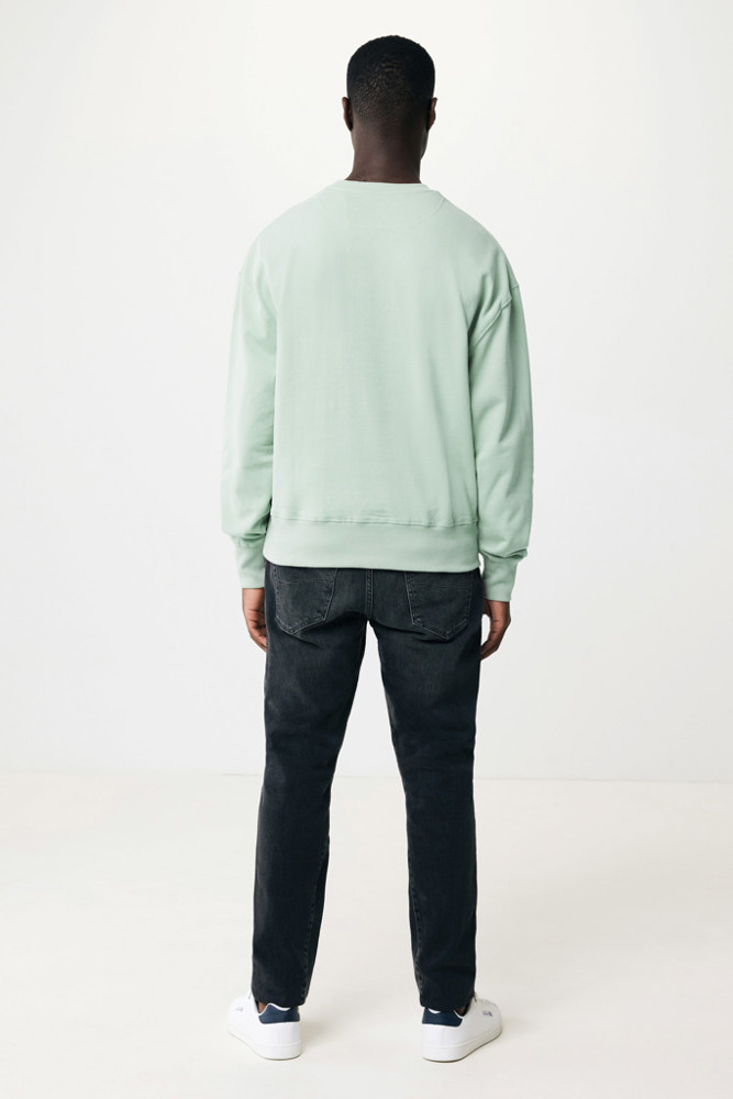 IQONIQ Kruger Relax-Rundhals-Sweater aus recycelt. Baumwolle