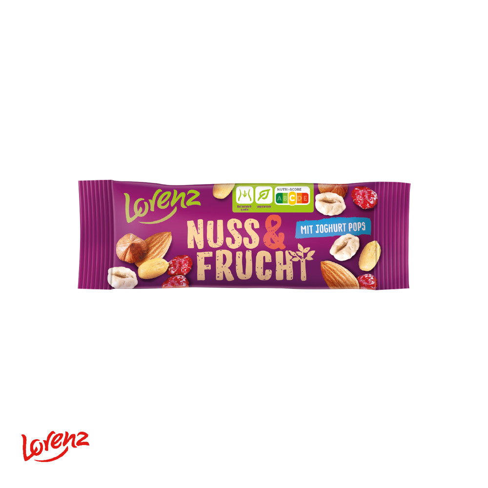 3D Präsent "Container" mit Lorenz Nuss & Frucht