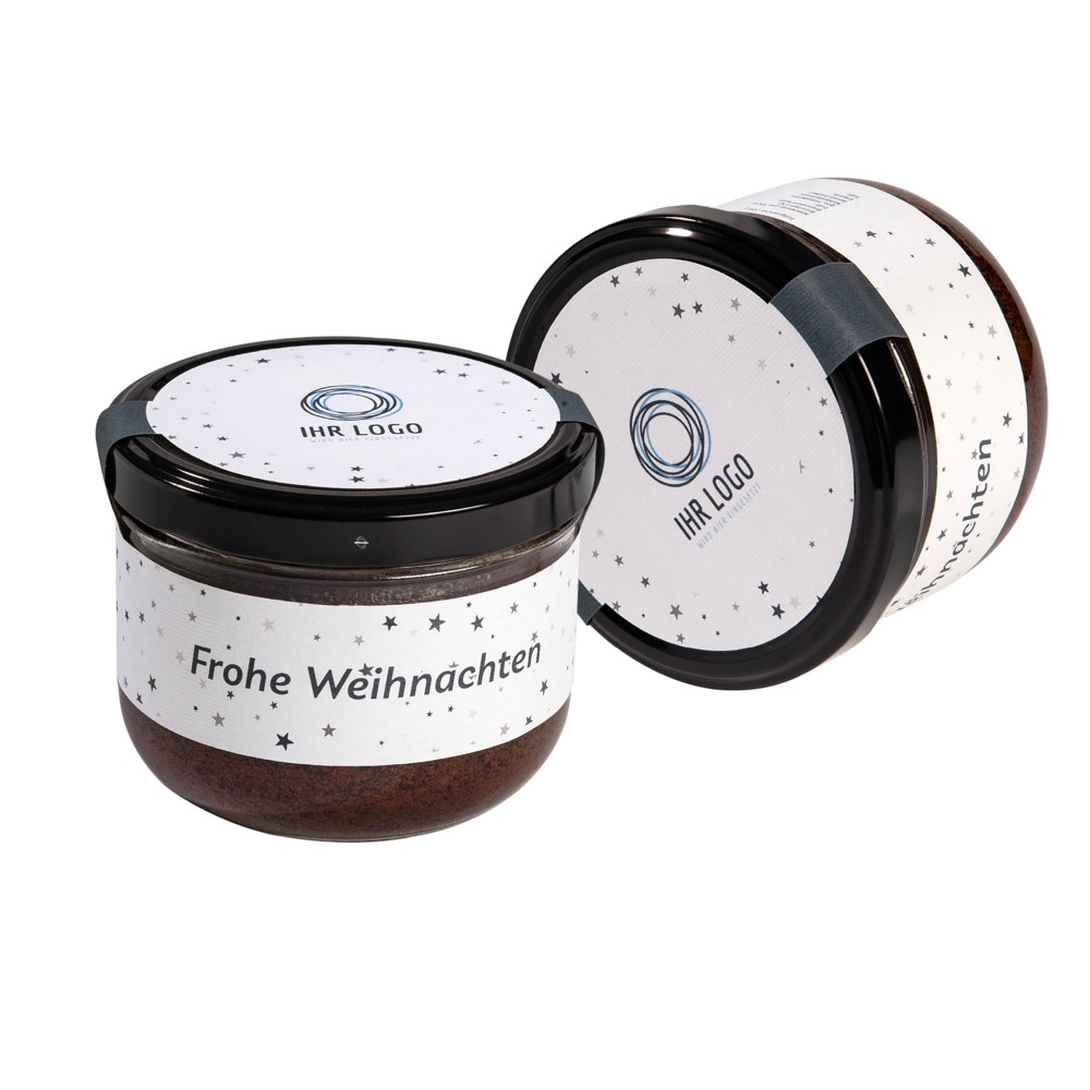 Weihnachtskuchen im Glas
