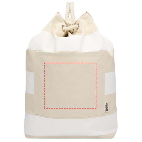 Florida 270 g/m² GRS-zertifizierter Seesack aus Recyclingmaterial, 15 l