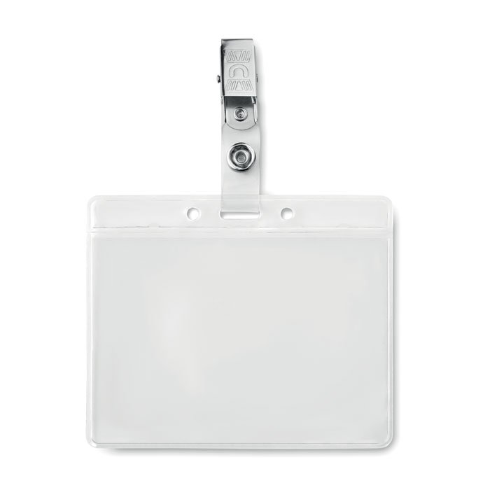 CLIPBADGE - Transparente Kartenhülle