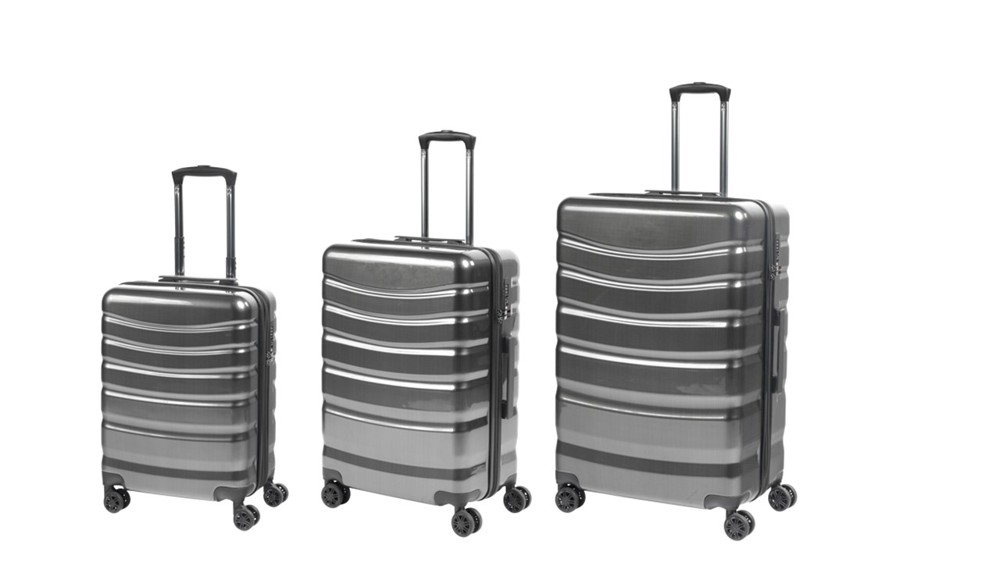 3er Trolley-Set - taupe