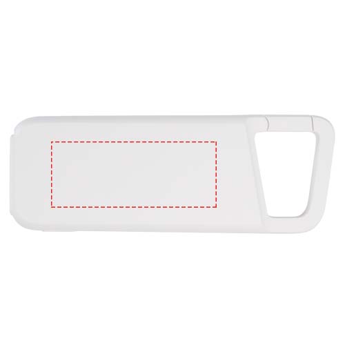 Alkes 12 W 5.000 mAh wasserfeste Powerbank aus recyceltem Kunststoff mit Karabinerhaken
