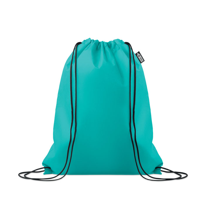 DAFFY RPET - Beutel mit Kordelzug Non Woven - türkis