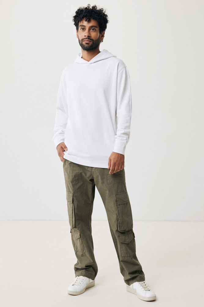 IQONIQ Yengo Hoodie mit Seitentaschen aus rec. Baumwolle
