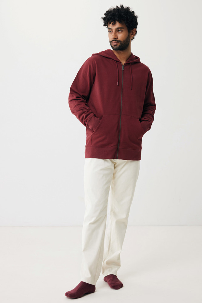IQONIQ Abisko Zip-Kapuzenpullover aus recycelter Baumwolle
