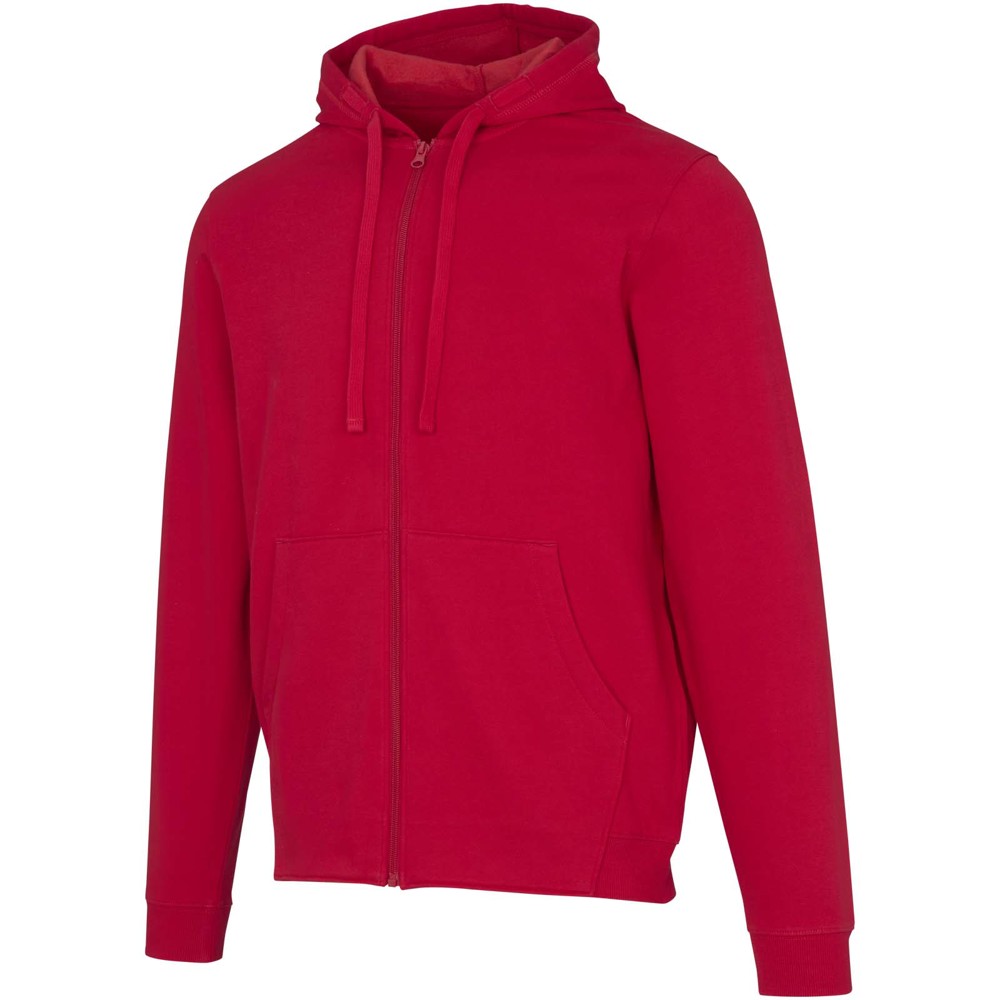 Jasper 280 g/m² Kapuzenpullover aus recycelter Bio Baumwolle (OCS) unisex - Rot