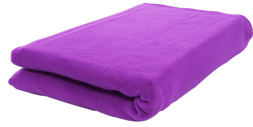 Nilton's Fleecedecke 150x120 cm, 250 g/m² - Lila (PMS 268c) / Lila