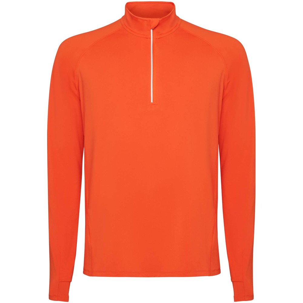 Estambul 200 g/m² Half-Zip Sweatshirt für Herren - feuerorange