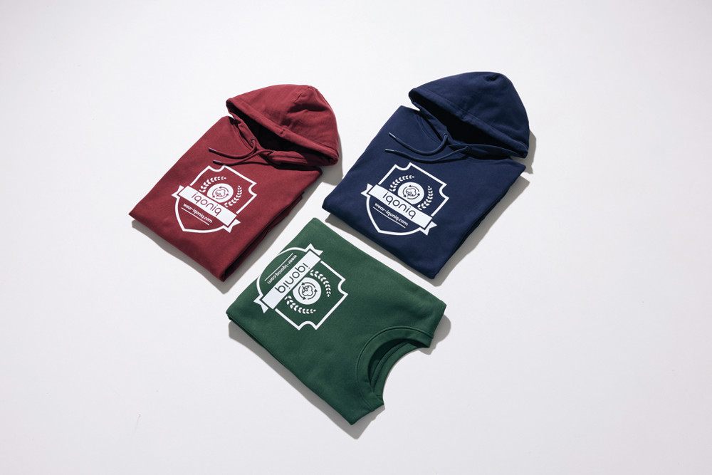 IQONIQ Jasper Hoodie aus recycelter Baumwolle