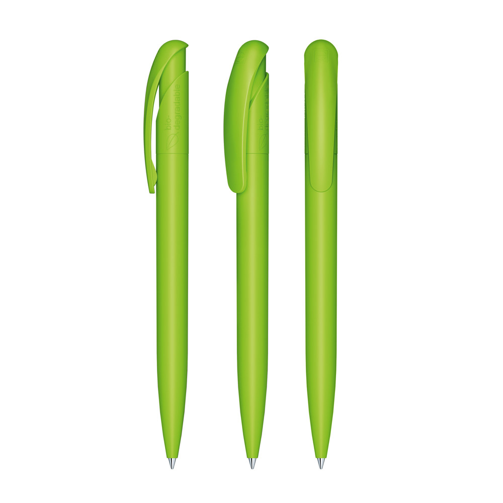senator® Nature Plus Matt Druckkugelschreiber - lime green