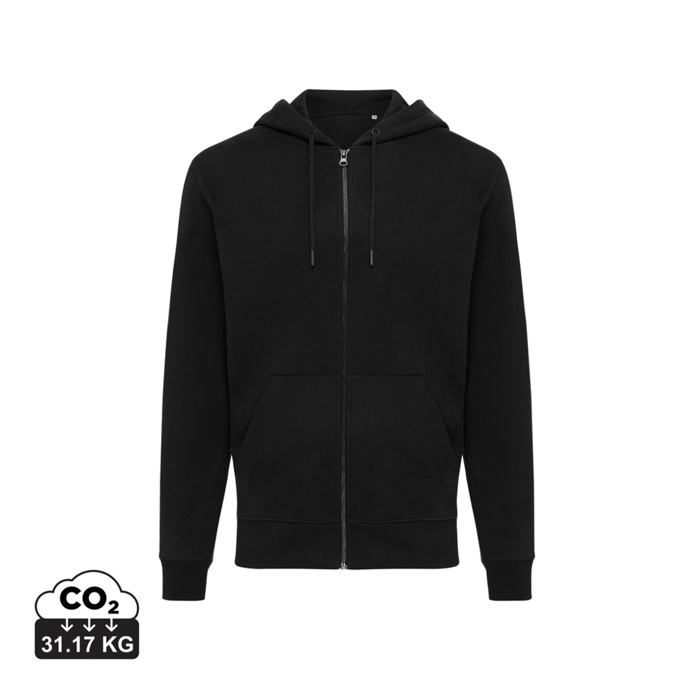 IQONIQ Abisko Zip-Kapuzenpullover aus recycelter Baumwolle