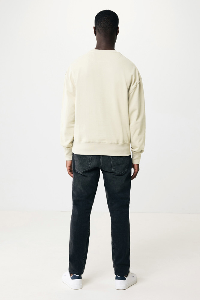 IQONIQ Kruger Relax-Rundhals-Sweater aus recycelt. Baumwolle