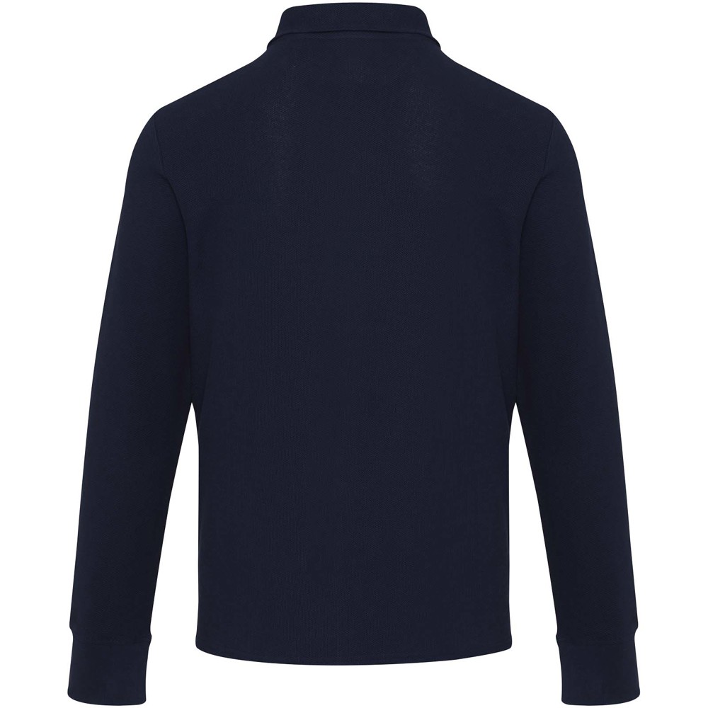 Apollo 245 g/m² Langarm Poloshirt Unisex mit Reißverschluss