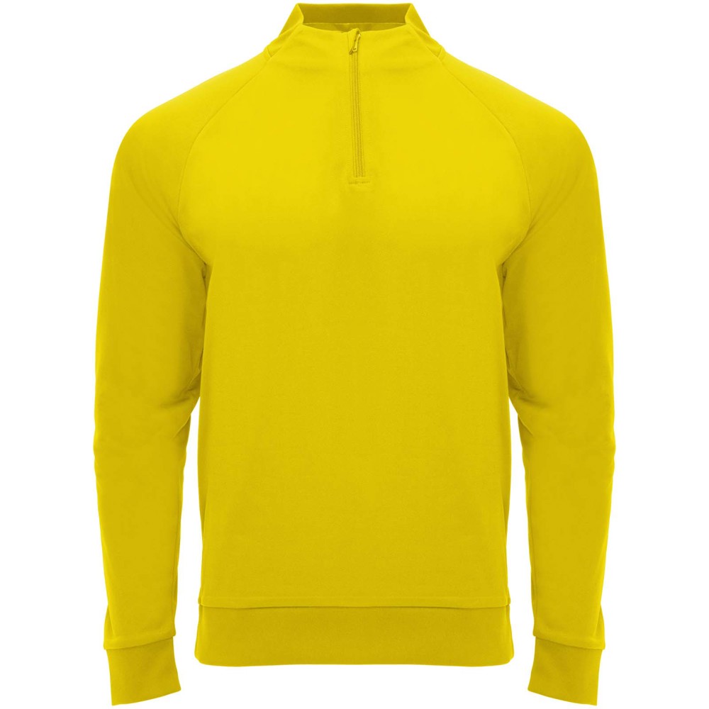 Epiro 200 g/m² Half-Zip Sweatshirt für Kinder - Gelb