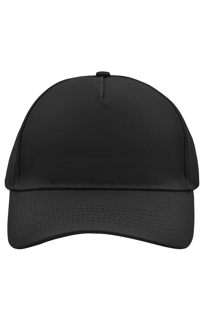 5 Panel Cap - Black (ca. Pantone blackC)