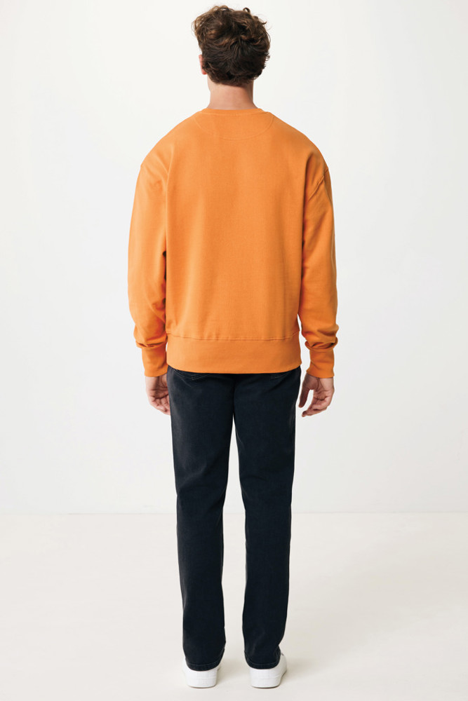 IQONIQ Kruger Relax-Rundhals-Sweater aus recycelt. Baumwolle