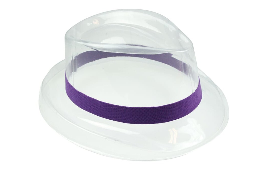 Nilton's Elastisches Hutband - Lila (PMS 268c) / Lila