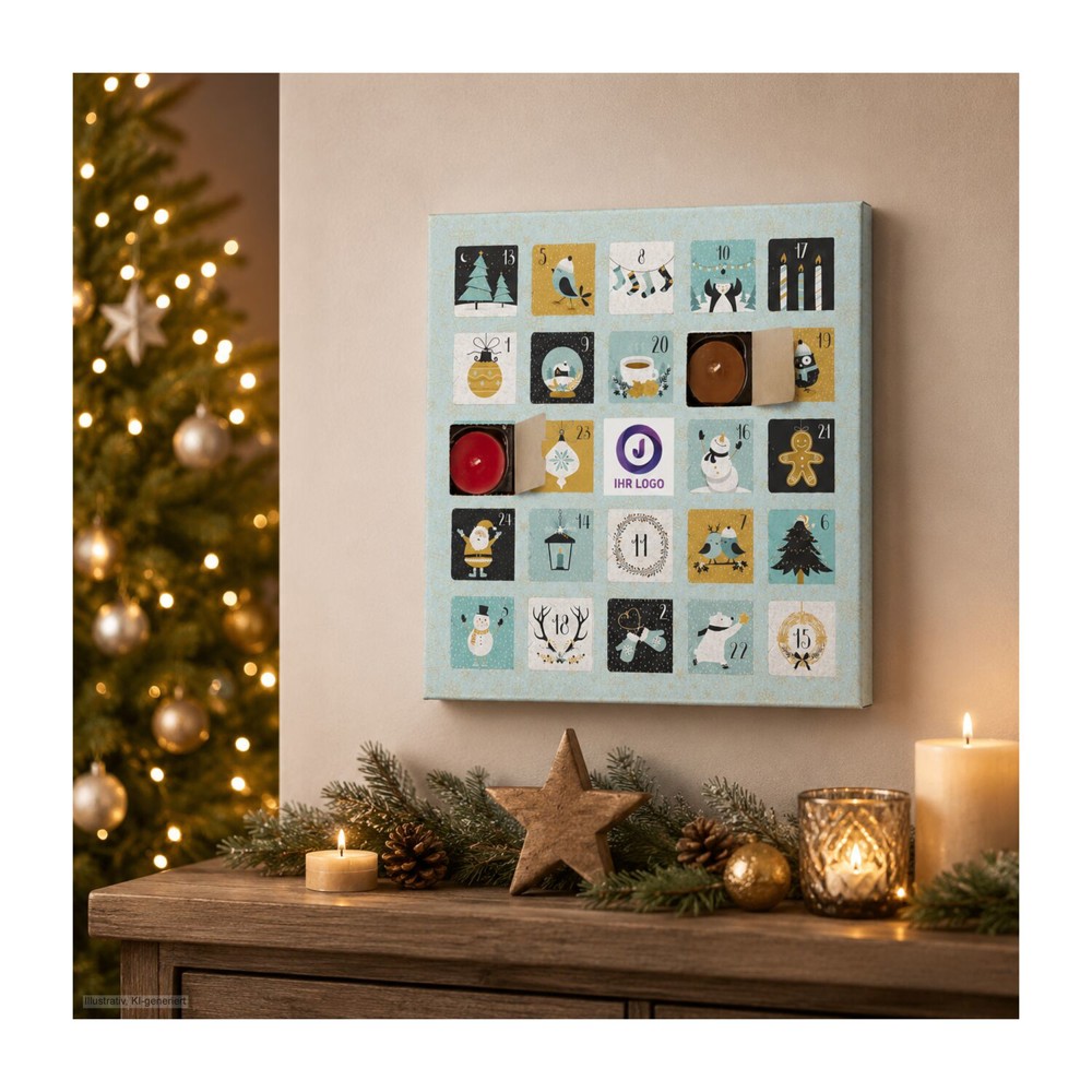 ROMOSCENT® Duftkerzen Adventskalender Charming Christmas Time