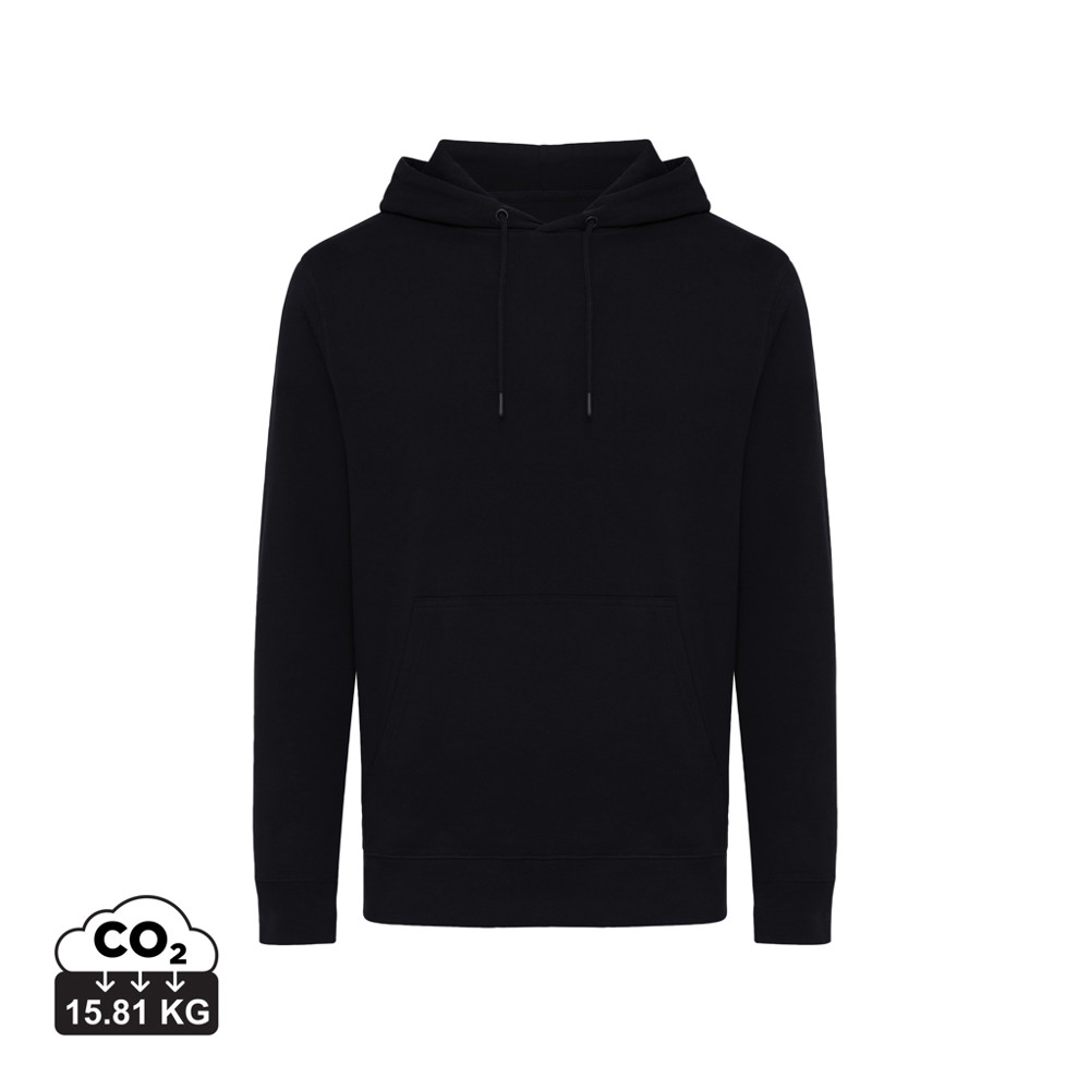 IQONIQ Rila Lightweight Hoodie aus recycelter Baumwolle