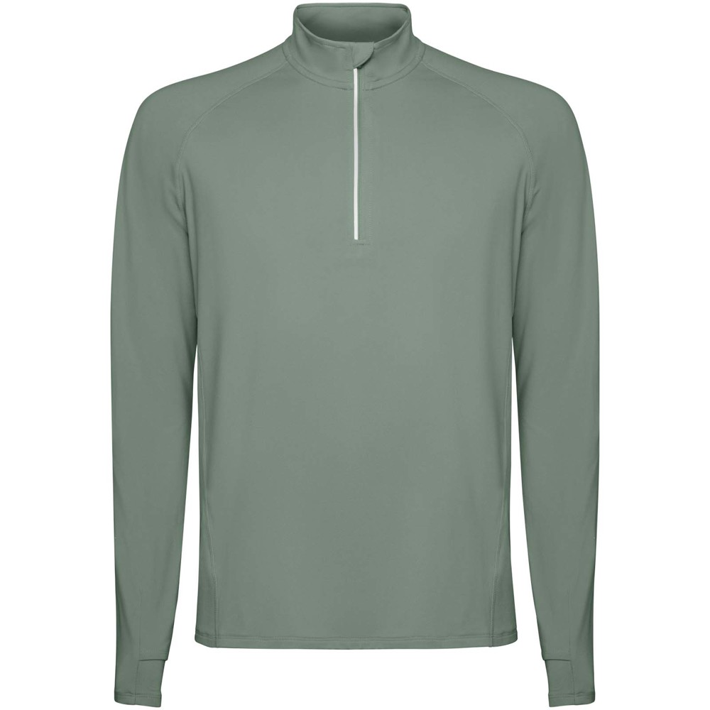 Estambul 200 g/m² Half-Zip Sweatshirt für Herren - lorbeergrün