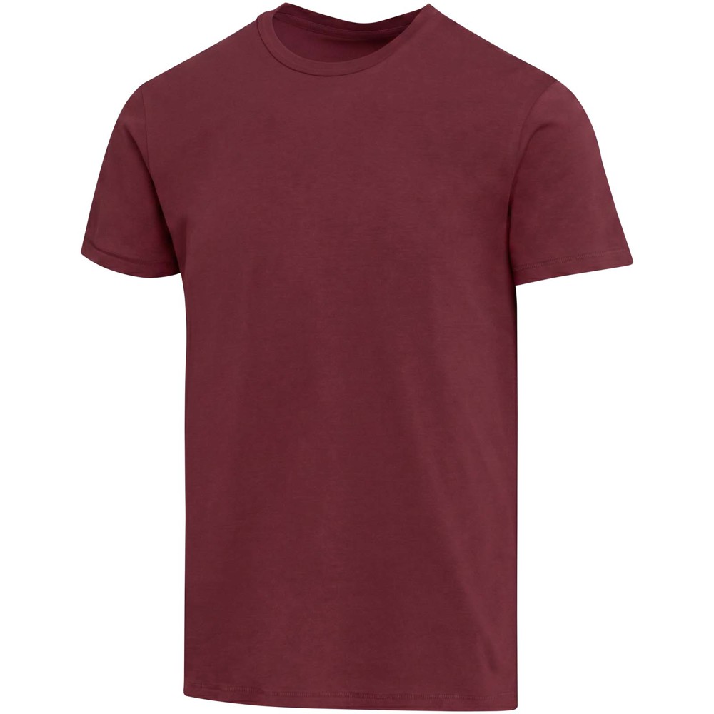 Balfour 200 g/m² Kurzärmeliges T-Shirt Bio Baumwolle (OCS), unisex - Tiefes Burgunderrot