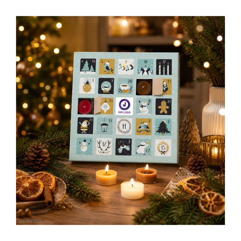 ROMOSCENT® Duftkerzen Adventskalender Charming Christmas Time