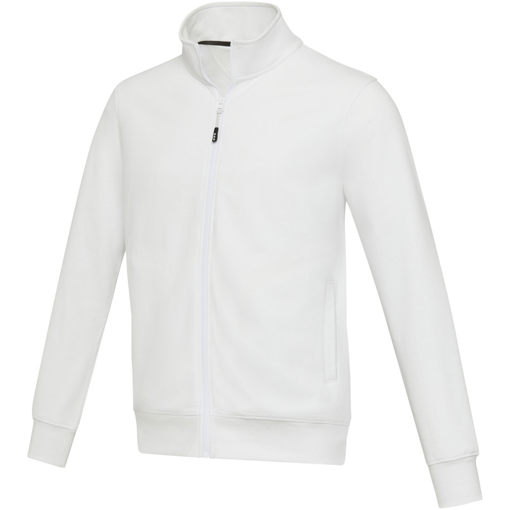 Galena 320 g/m² Aware™ Sweatjacke aus recyceltem Material Unisex - weiss