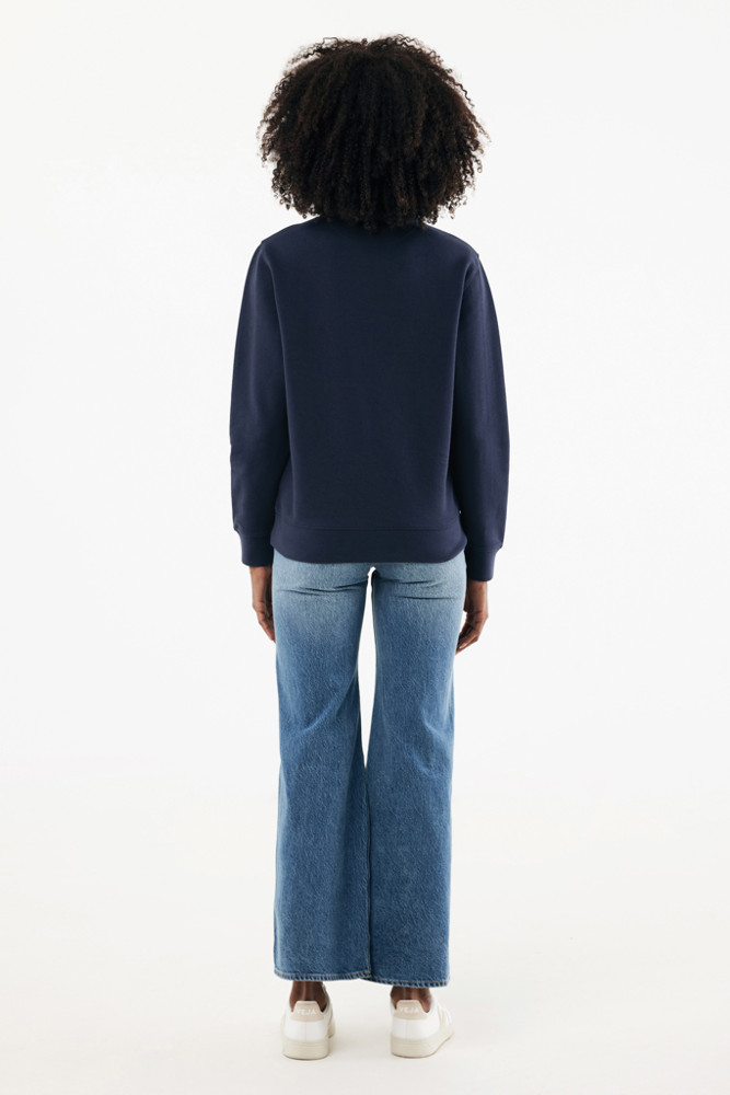 IQONIQ Elgon Quarter-Zip-Sweater aus rec. Baumwolle