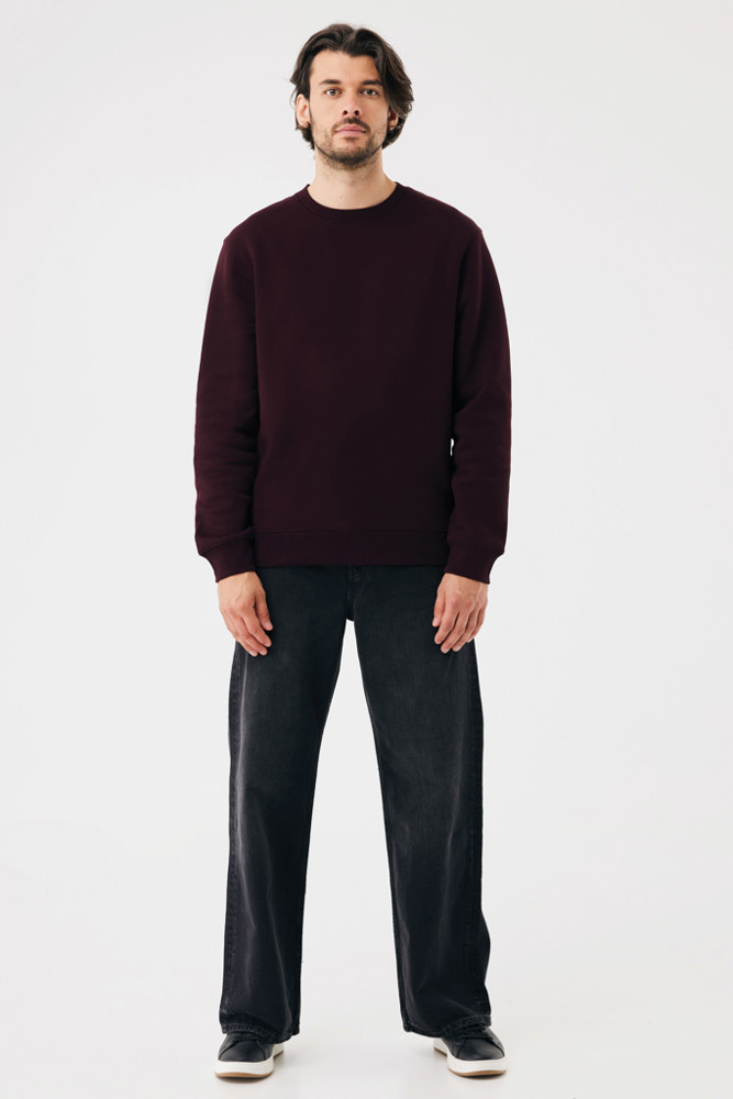 IQONIQ Torla Rundhals-Pullover aus recycelter Baumwolle