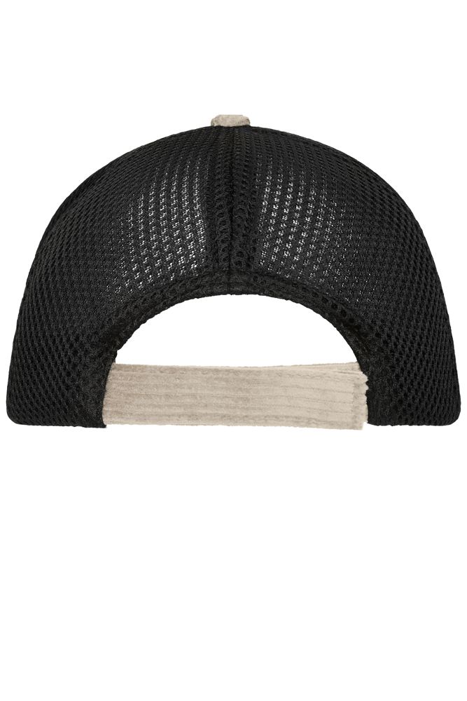 6 Panel Corduroy-Mesh Cap Organic Cotton