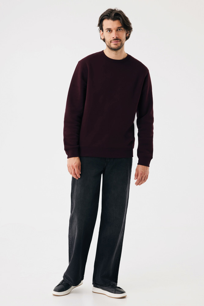 IQONIQ Torla Rundhals-Pullover aus recycelter Baumwolle