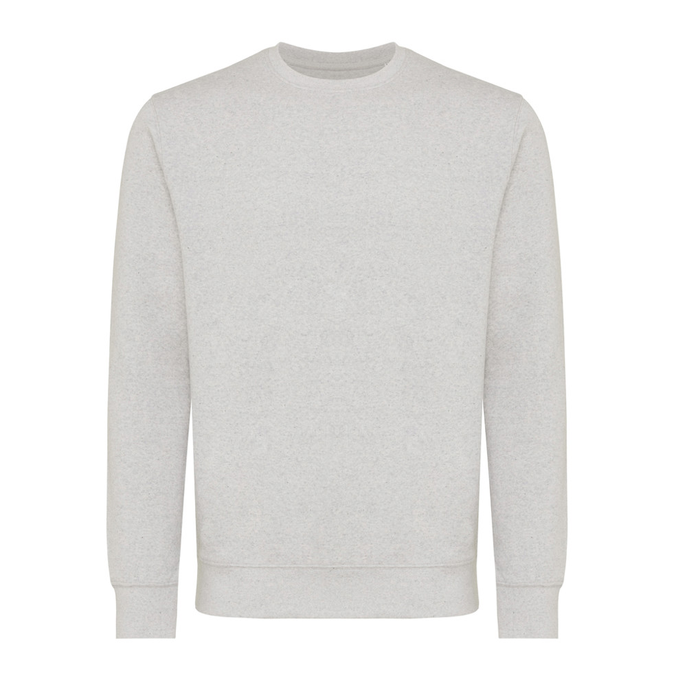IQONIQ Etosha Lightweight Sweater aus recycelter Baumwolle - light heather grey (± PMS light heather grey)