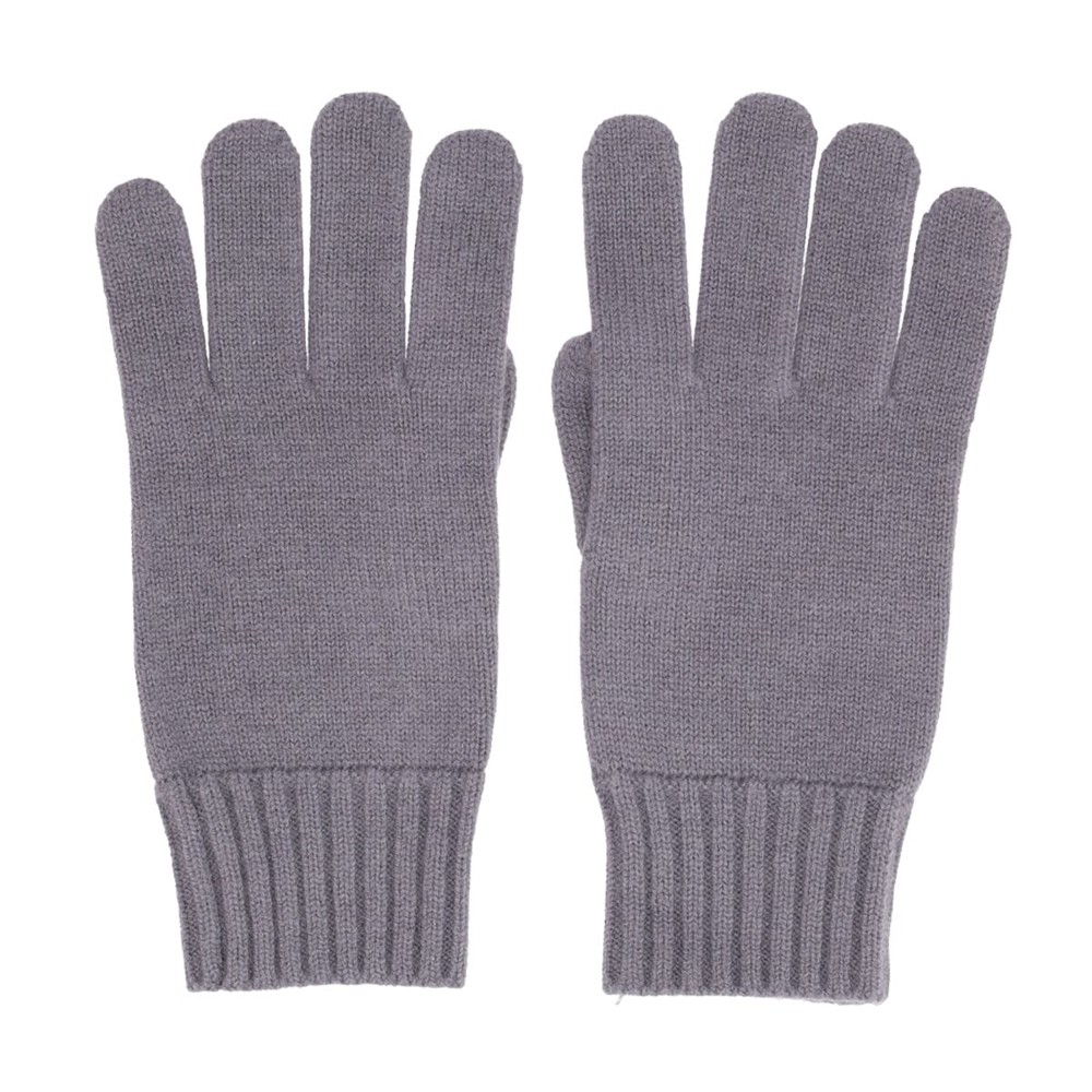 Niltons Strickhandschuhe, 100 % Merinowolle - Dunkelgrau (PMS Cool Grey 11c) / Dunkelgrau