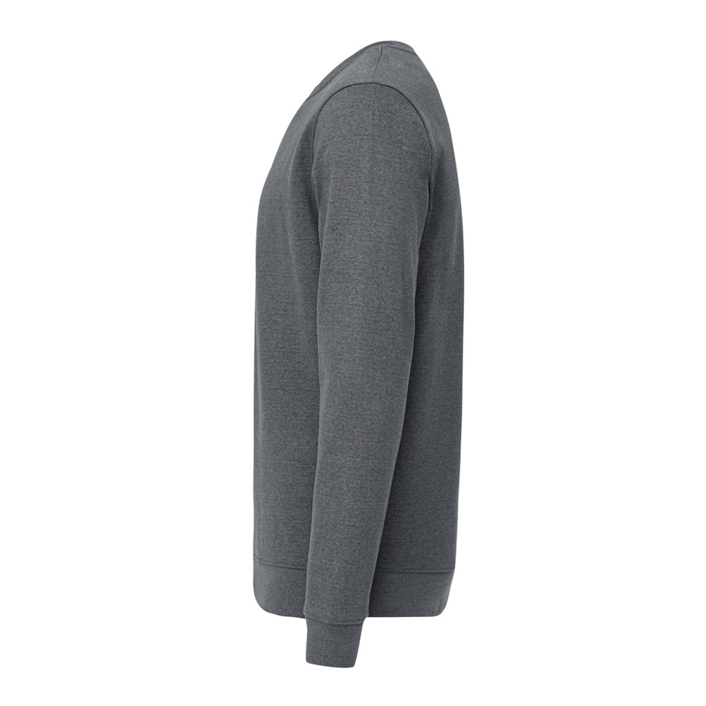 IQONIQ Denali ungefärbt. Rundhals-Sweater aus recycelter BW