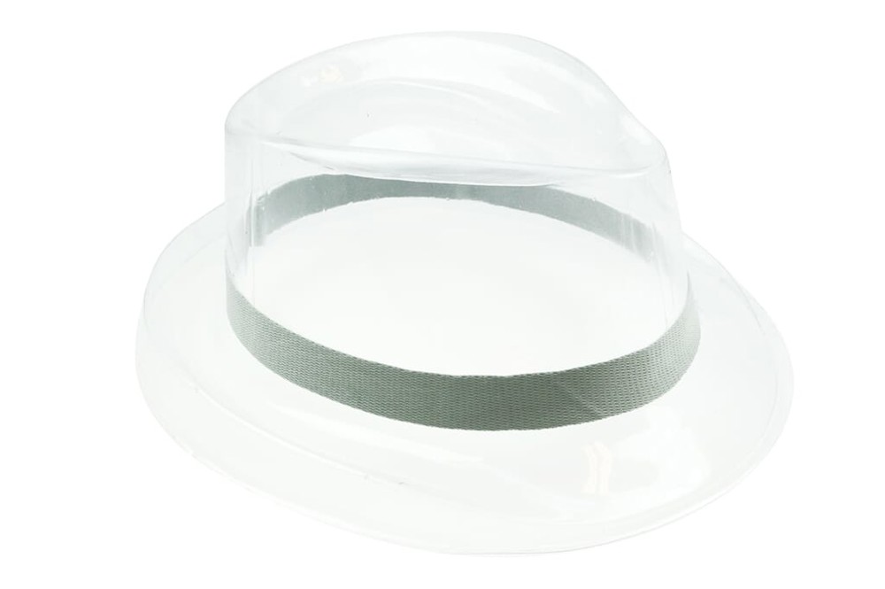 Nilton's Elastisches Hutband - Grau (PMS 7543c) / Grau